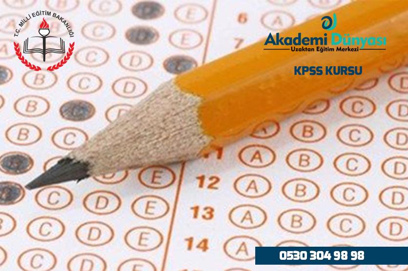 Burdur KPSS Kursları - 0 530 304 98 98